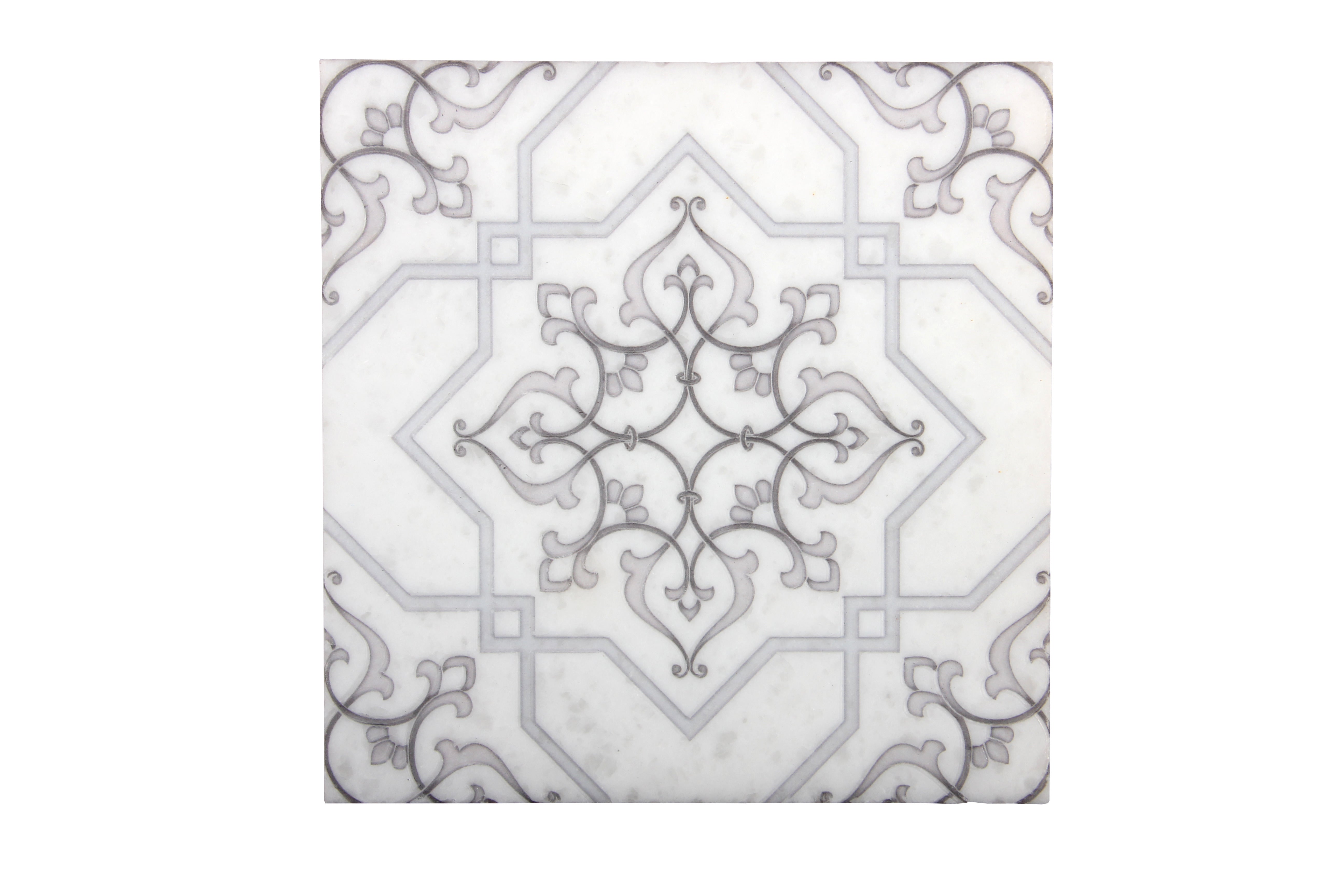 Pavillion White Marble Tile