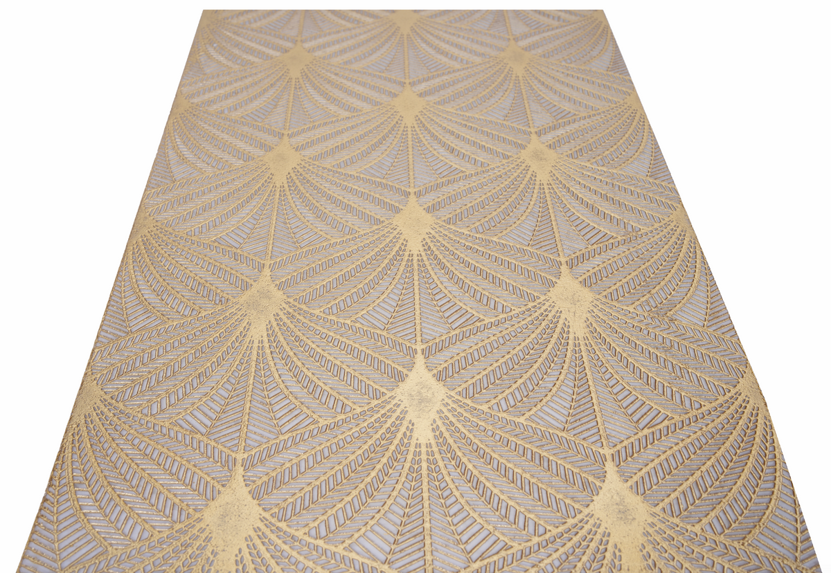 Full 12x24 sheet of Elsia Leaves white marble mosaic tile