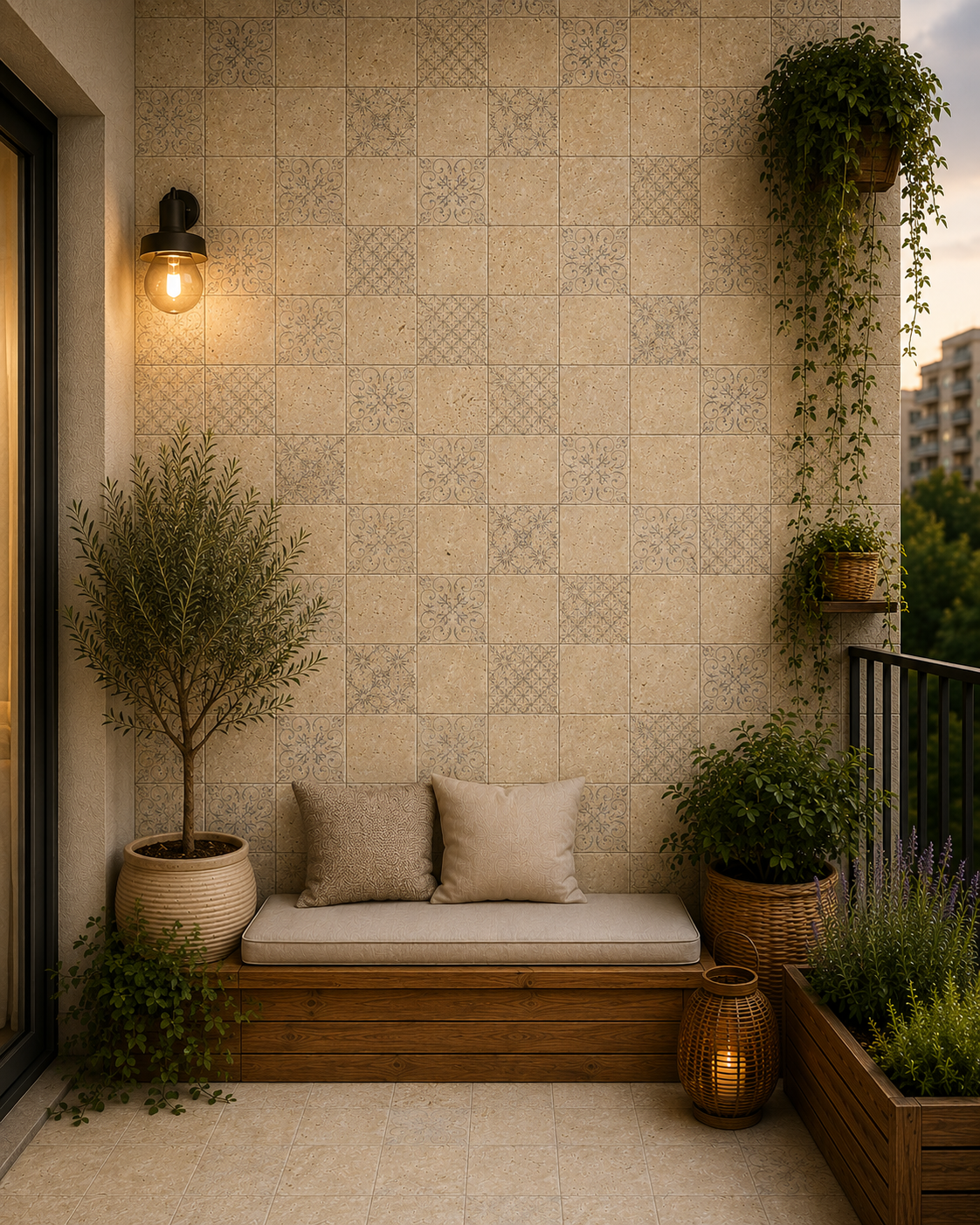 Art Mix Ivory Travertine Mosaic Tile