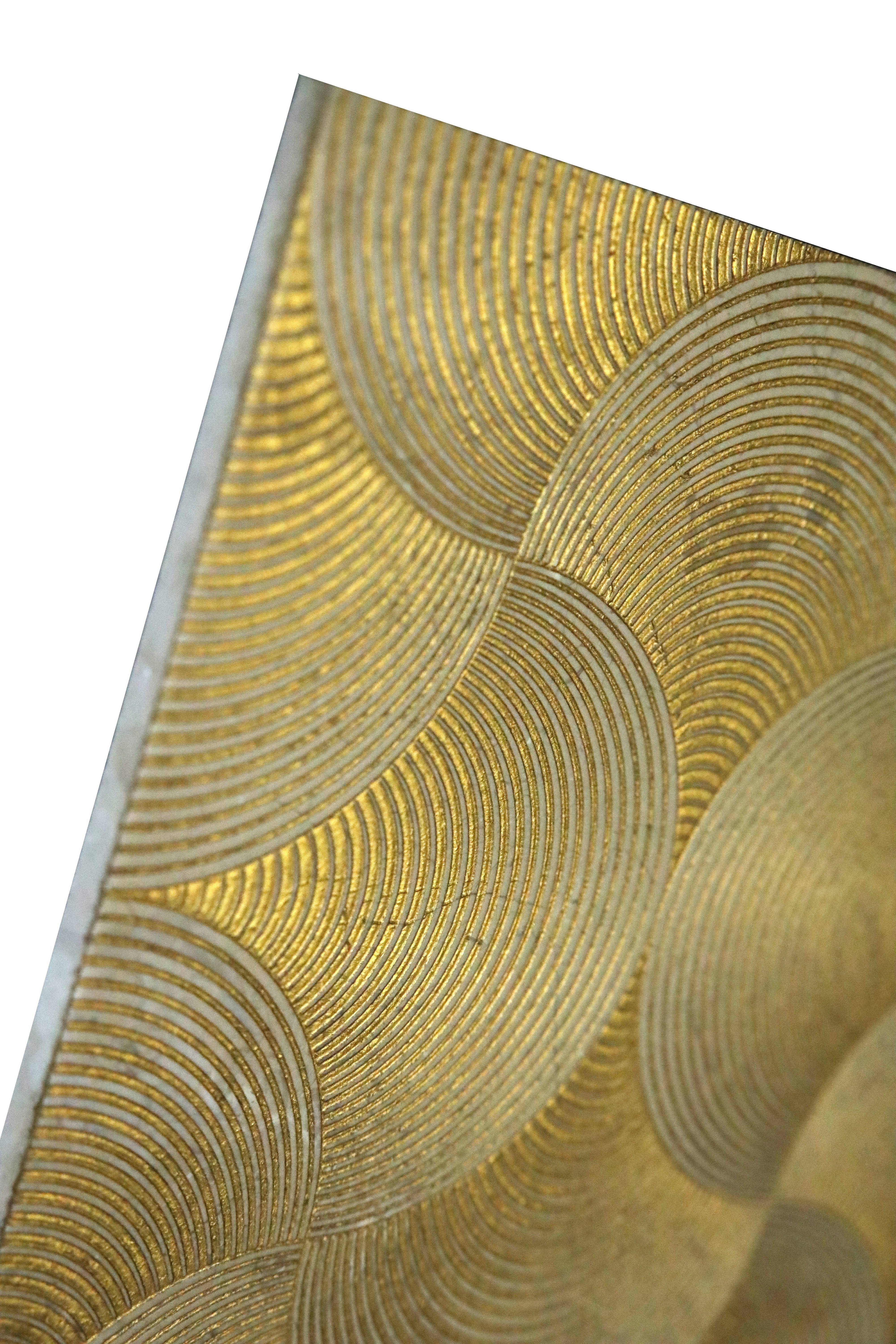 Golden Dream Scale Marble Tile