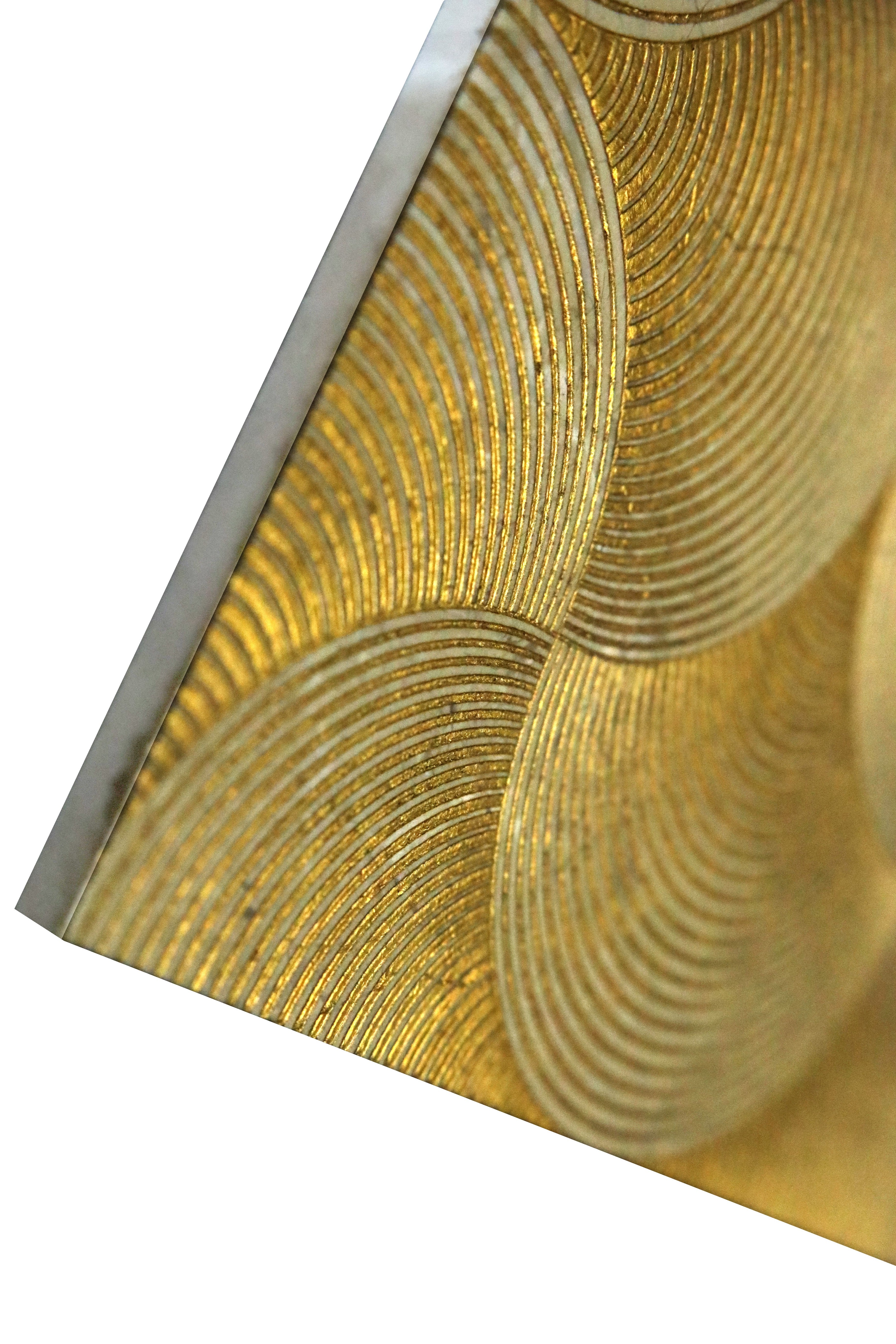 Golden Dream Scale Marble Tile