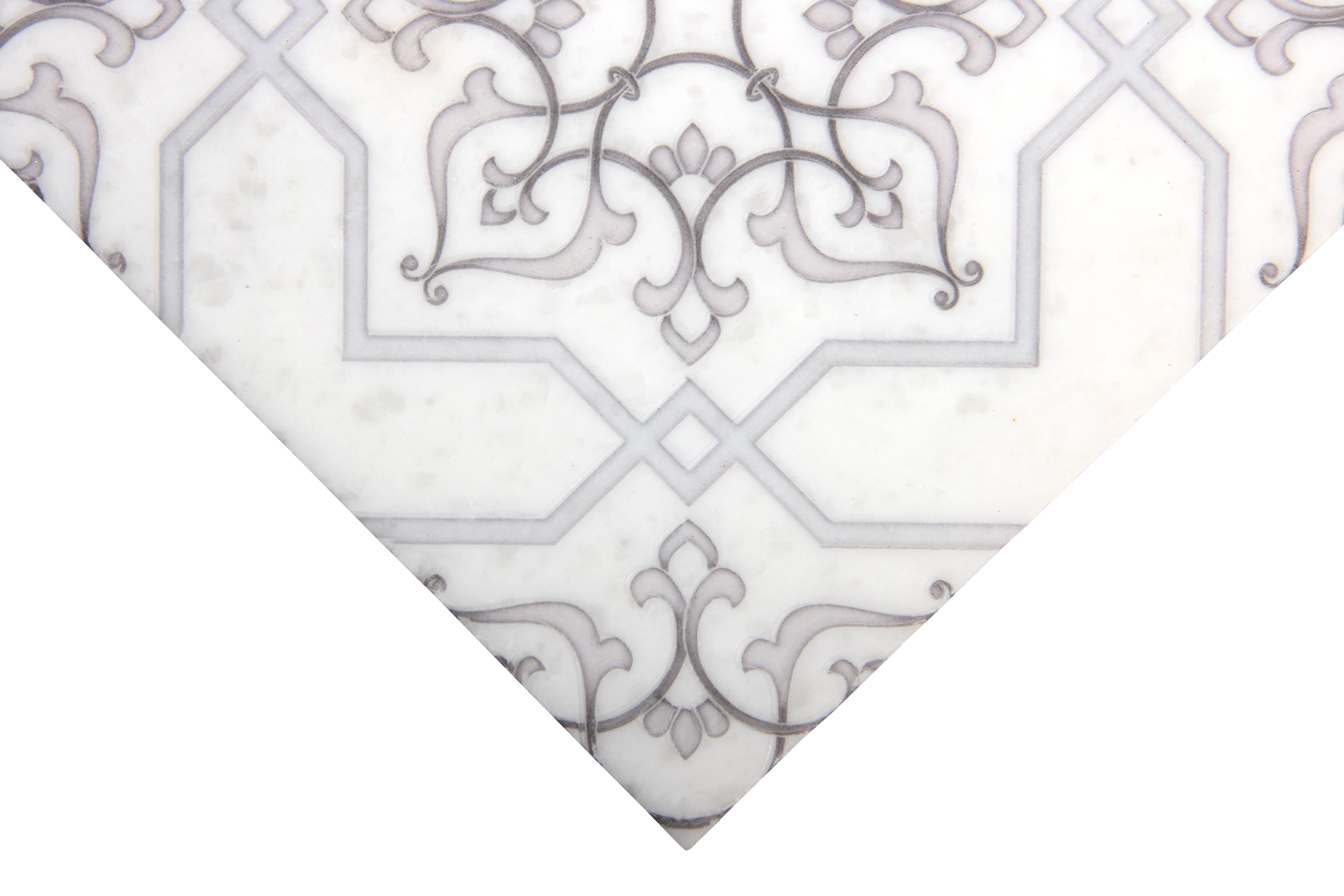 Pavillion White Marble Tile